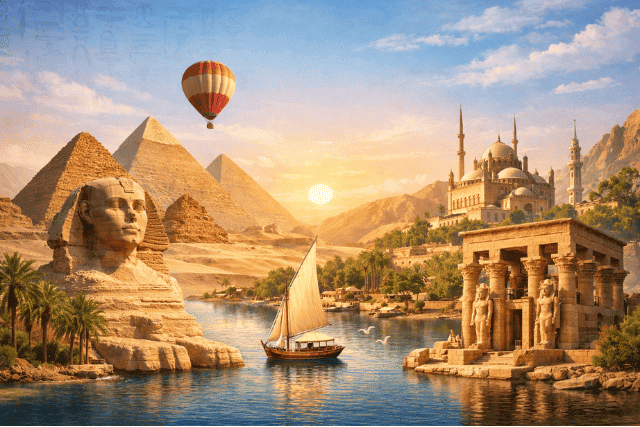 discover egypt now