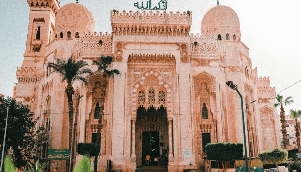 top tourist spots in Alexandria (Abou El Abbas El Mursi Mosque)