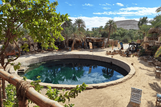 Cleopatra's Spring (Ain Guba) Siwa Oasis