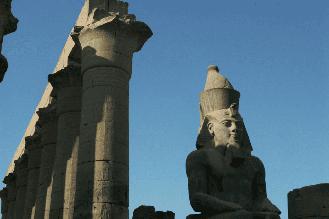 Ancient monuments on the Nile