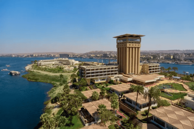 Aswan river view hotels