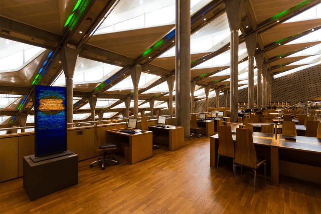 Library of Alexandria modern