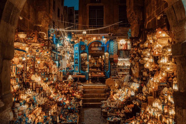Walk through Khan El Khalili