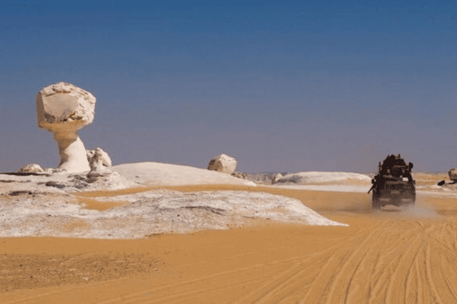 White Desert in Egypt