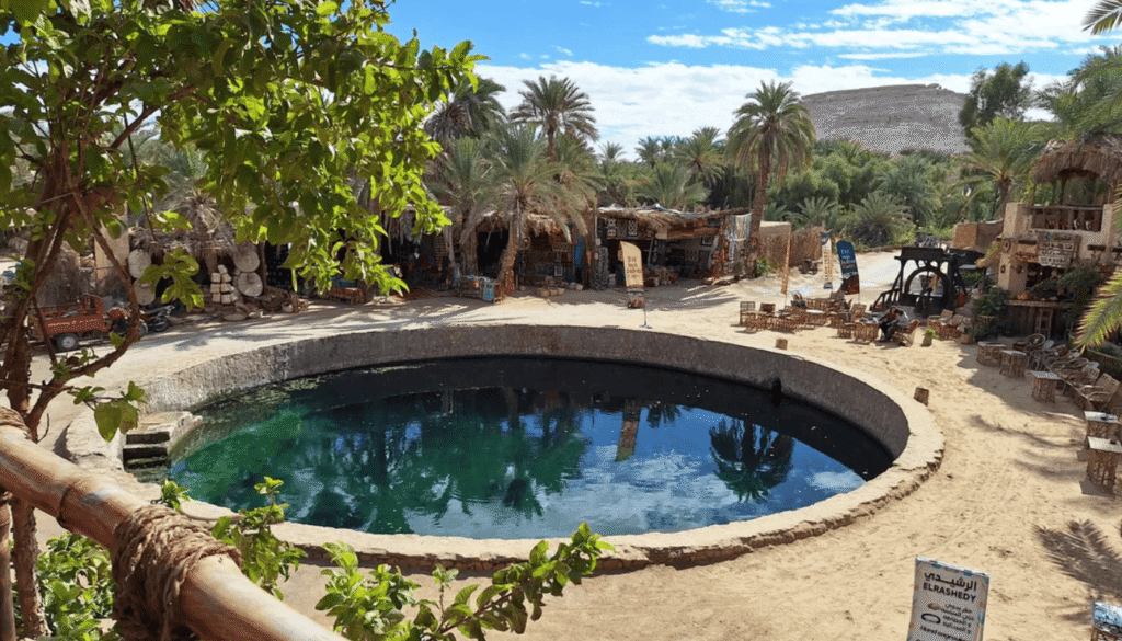 Cleopatra pool history