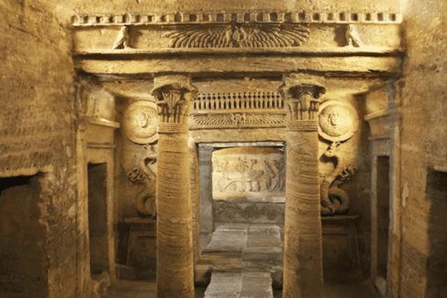 Greco-Roman Icons Catacomb,Theatre & Museum Alexandria Port.