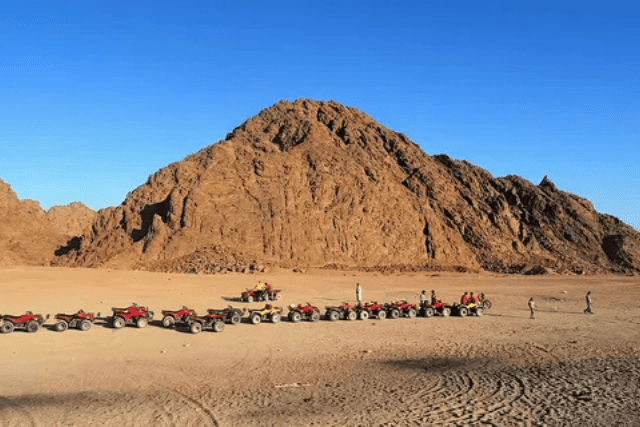 ATV Quad bike & Camel Ride in Sharm El Sheikh.