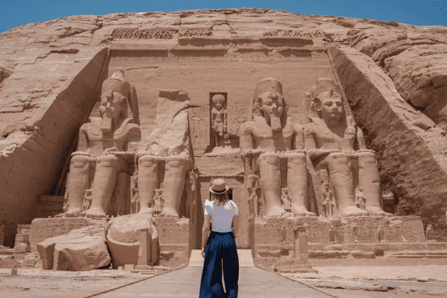 From Aswan Abu Simbel Temple Day Trip with Hotel Pickup