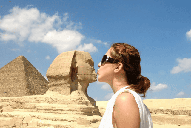 Giza Pyramids and Sphinx Half Day Tour from Cairo.