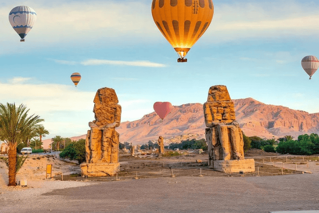 Luxor Sunrise Hot Air Balloon Experience with Optional East & West Bank Tours.