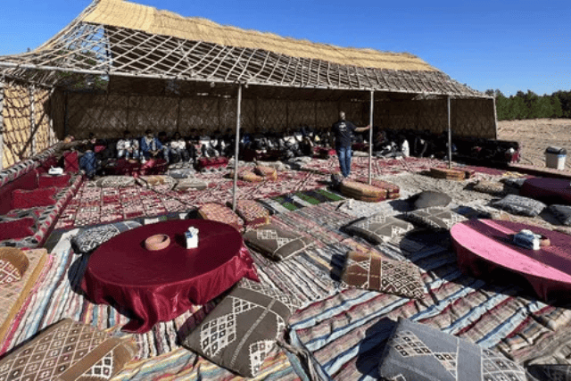 Magical Desert Stargazing, Camel Ride & BBQ Dinner Experience with Bedouin Show Under the Stars.