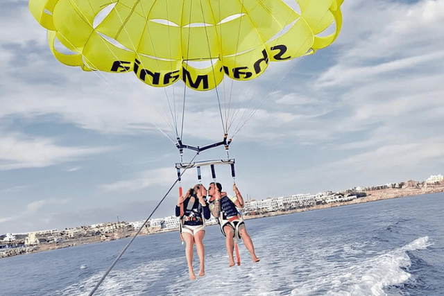 Parasailing adventure with Private Transfer - Sharm El Sheikh.