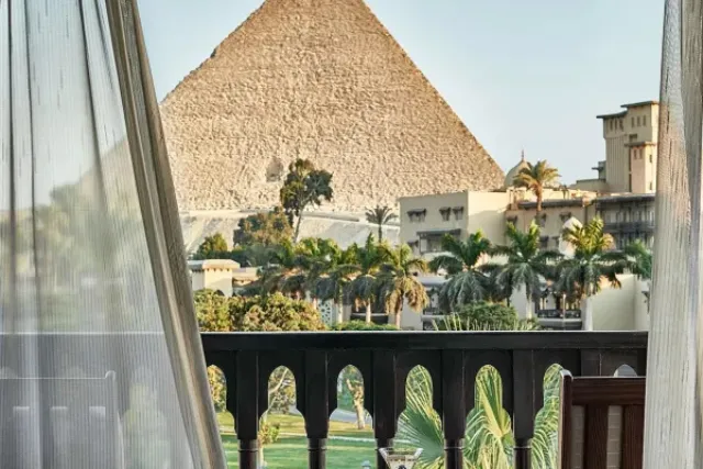 Luxury hotel near the Pyramids