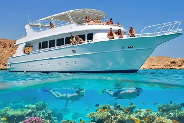 Red Sea cruise to Ras Mohamed with lunch from Sharm El Sheikh