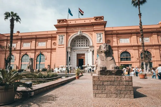 The Egyptian museum